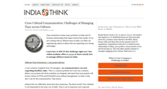 Desktop Screenshot of indiathink.com